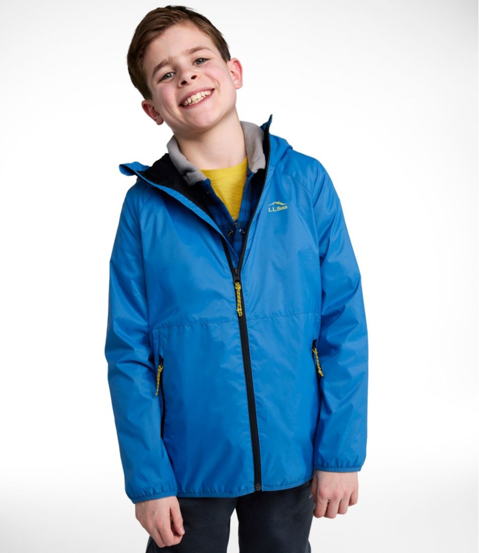 Kids' Wind and Rain Jacket, Lined - L.L.Bean Recommended