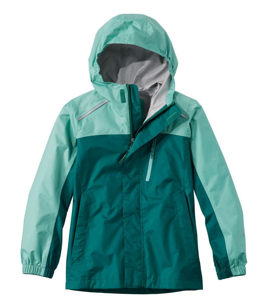 Kids' Trail Model Rain Jacket, Colorblock - L.L.Bean Exclusive