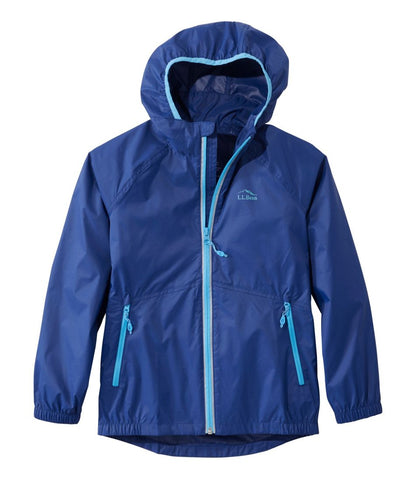 Kids' Wind and Rain Jacket, Reflective Zipper - L.L.Bean Classic
