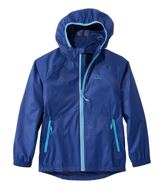 Kids' Wind and Rain Jacket, Reflective Zipper - L.L.Bean Classic