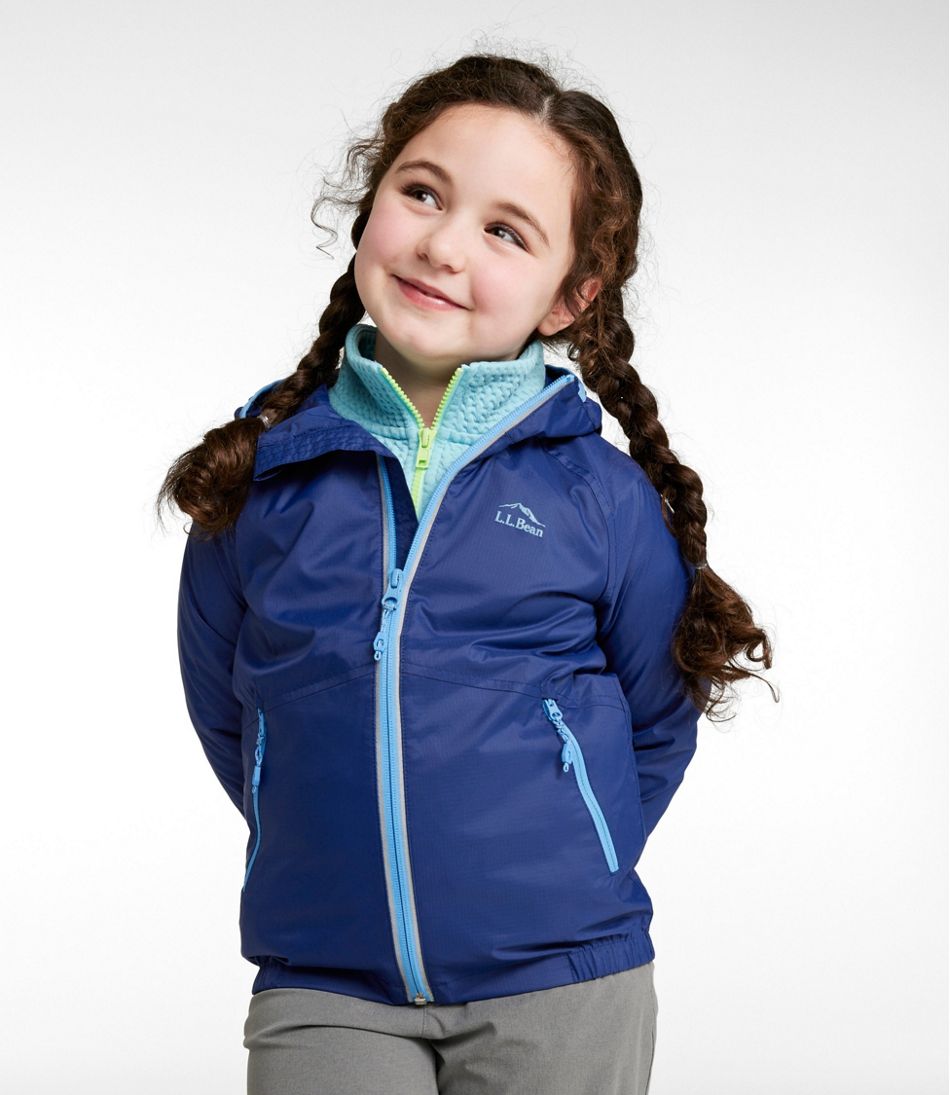 Kids' Wind and Rain Jacket, Reflective Zipper - L.L.Bean Classic