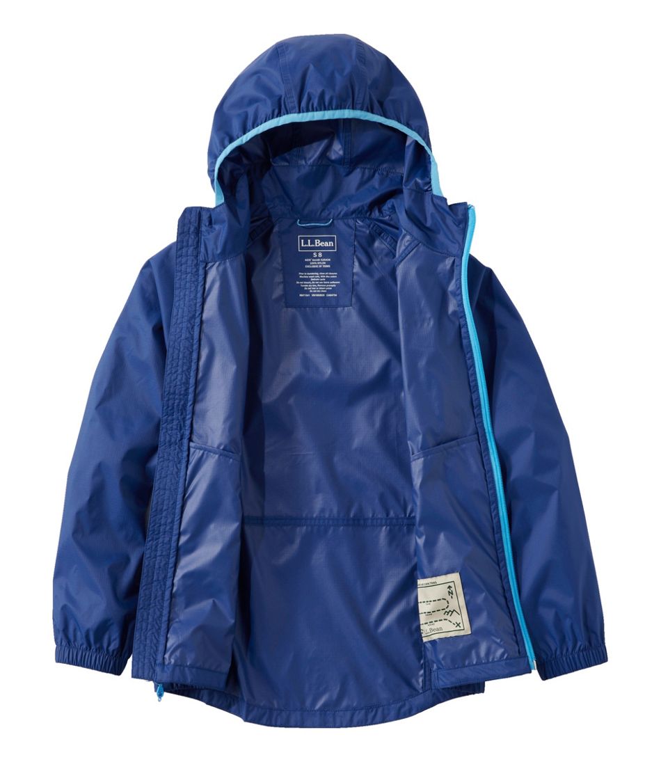 Kids' Wind and Rain Jacket, Reflective Zipper - L.L.Bean Classic