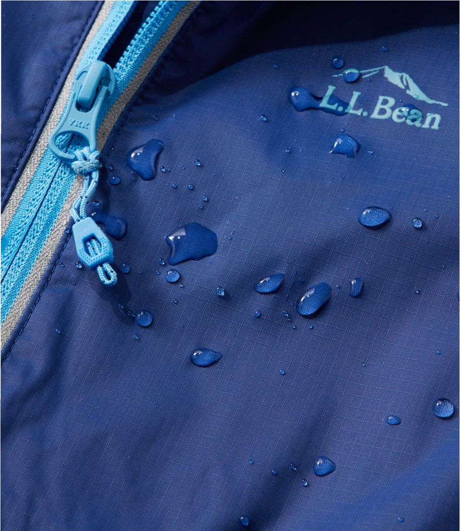 Kids' Wind and Rain Jacket, Reflective Zipper - L.L.Bean Classic