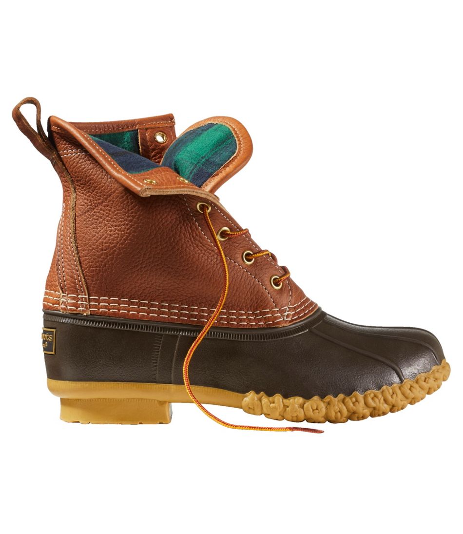 Women's Bean Boots, 8" Flannel-Lined Insulated - L.L.Bean Trending