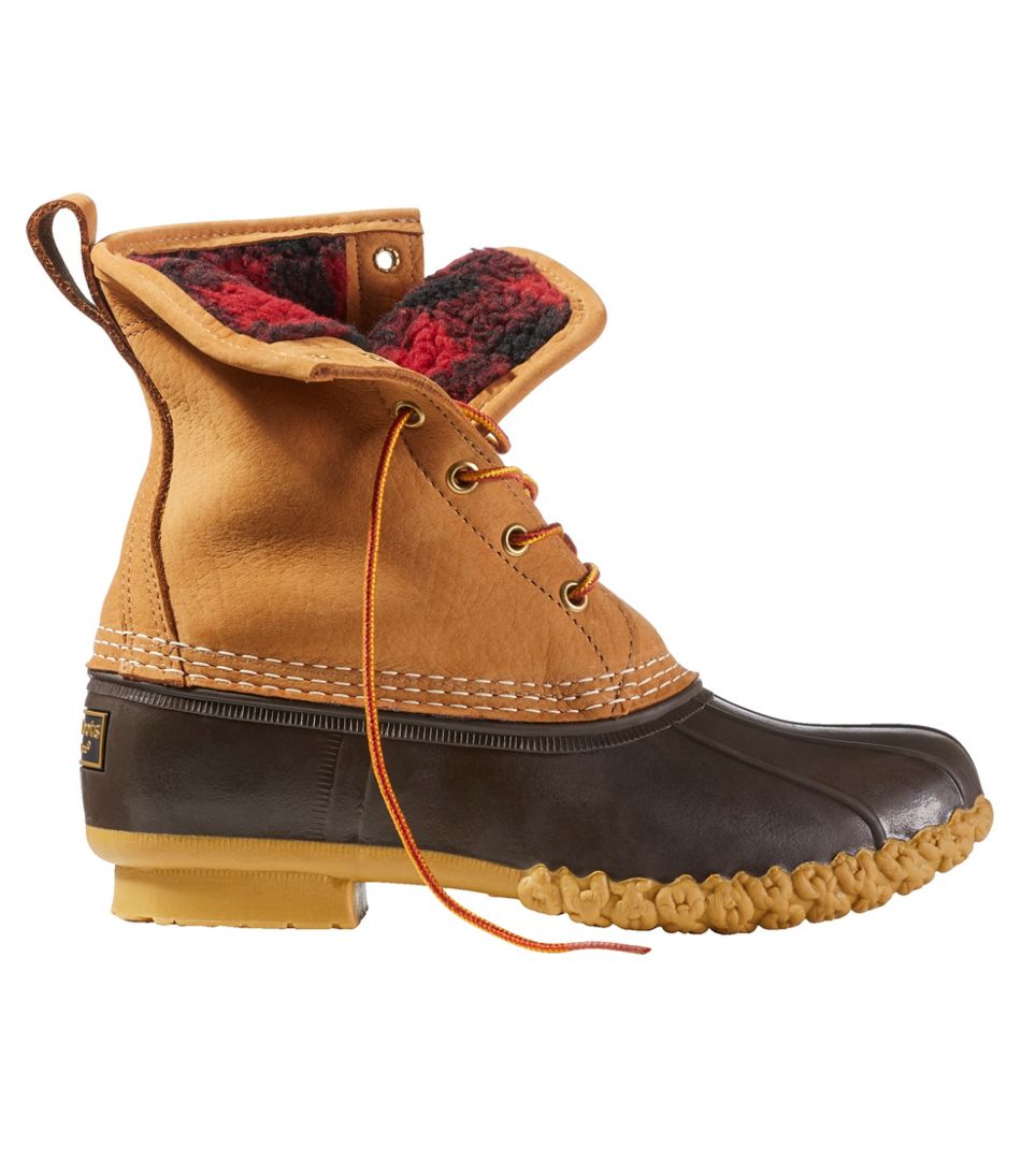 Women's Bean Boots, 8" Fleece-Lined Insulated - L.L.Bean Recommended