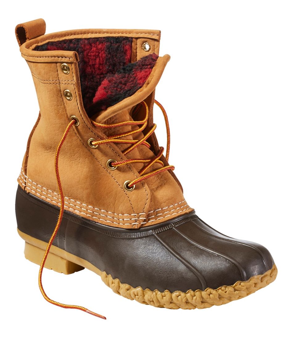 Women's Bean Boots, 8" Fleece-Lined Insulated - L.L.Bean Recommended