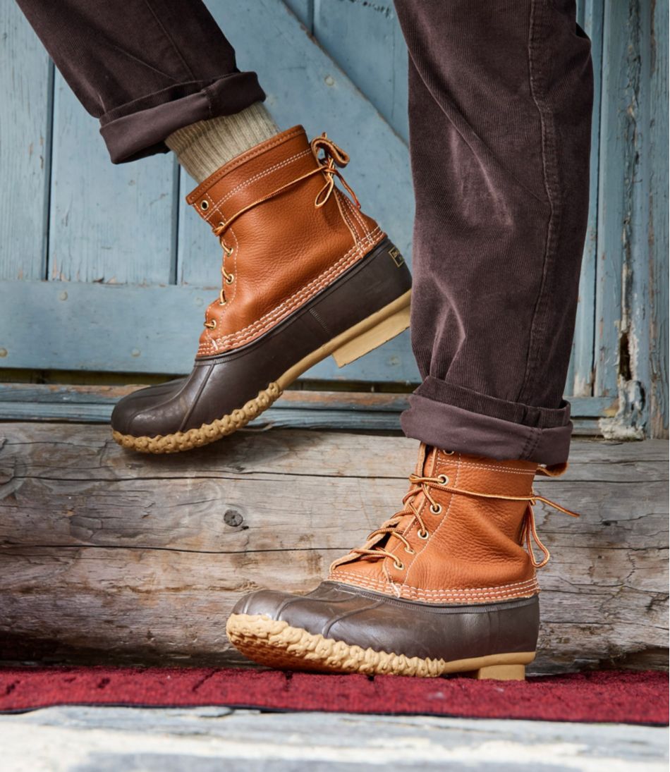 Men's Bean Boots 8", Flannel-Lined Insulated - L.L.Bean Latest
