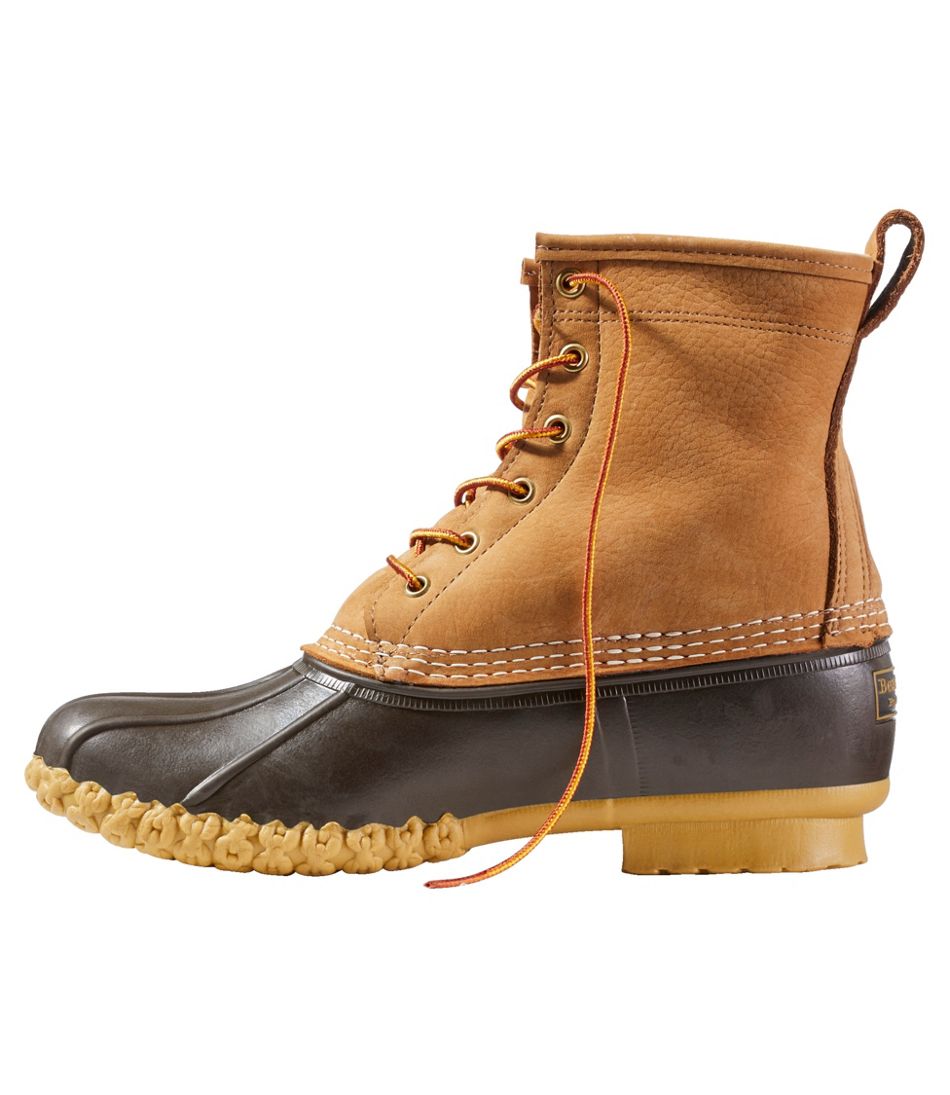 Men's Bean Boots, 8" Fleece-Lined Insulated - L.L.Bean Quality