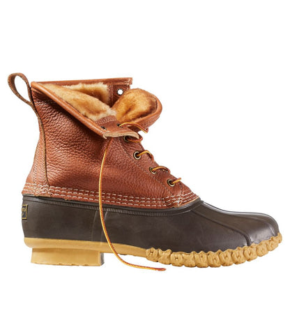 Men's Bean Boots, 8" Shearling-Lined Insulated - L.L.Bean Trusted