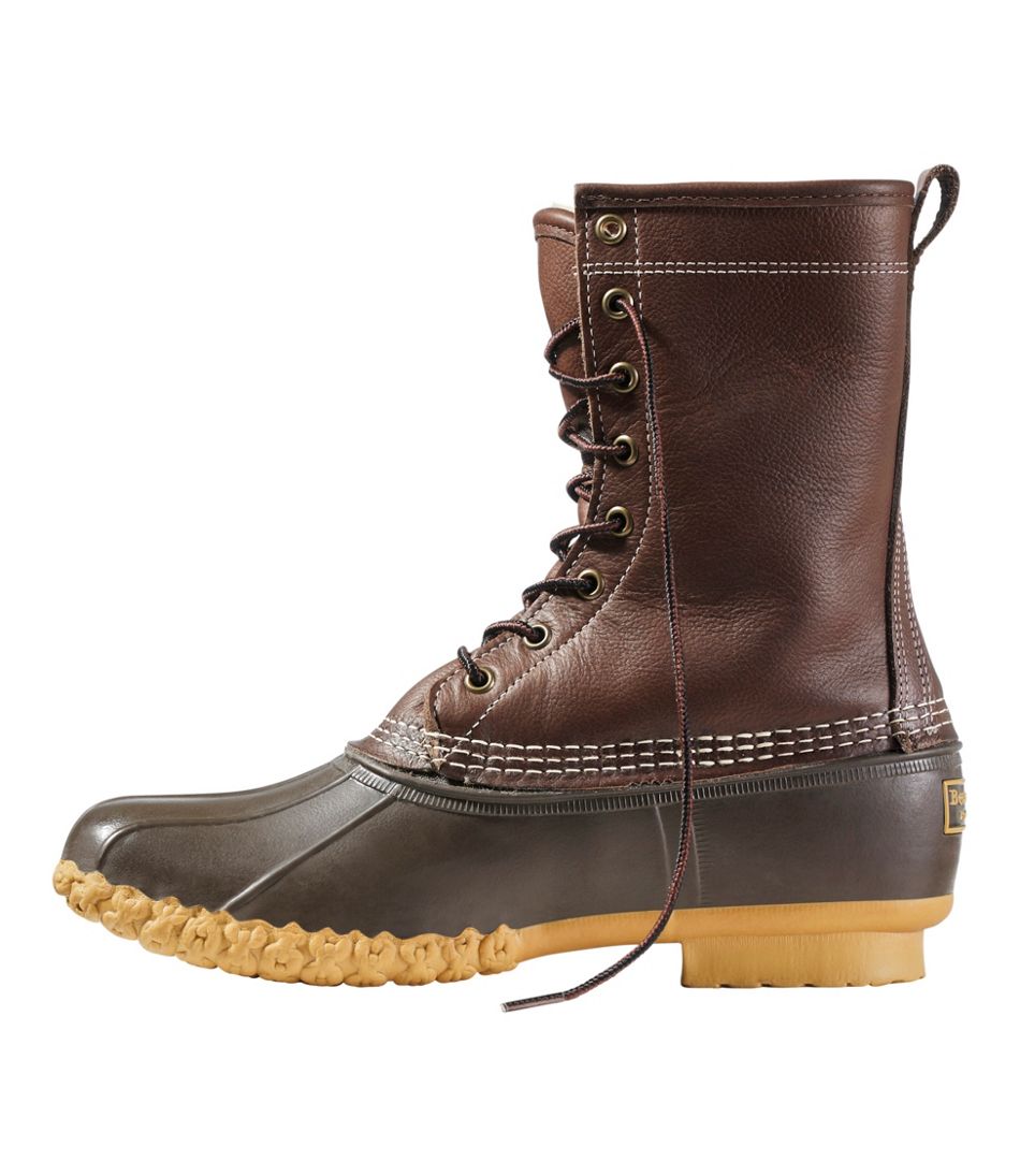 Men's Bean Boots, 10" Shearling-Lined - L.L.Bean New