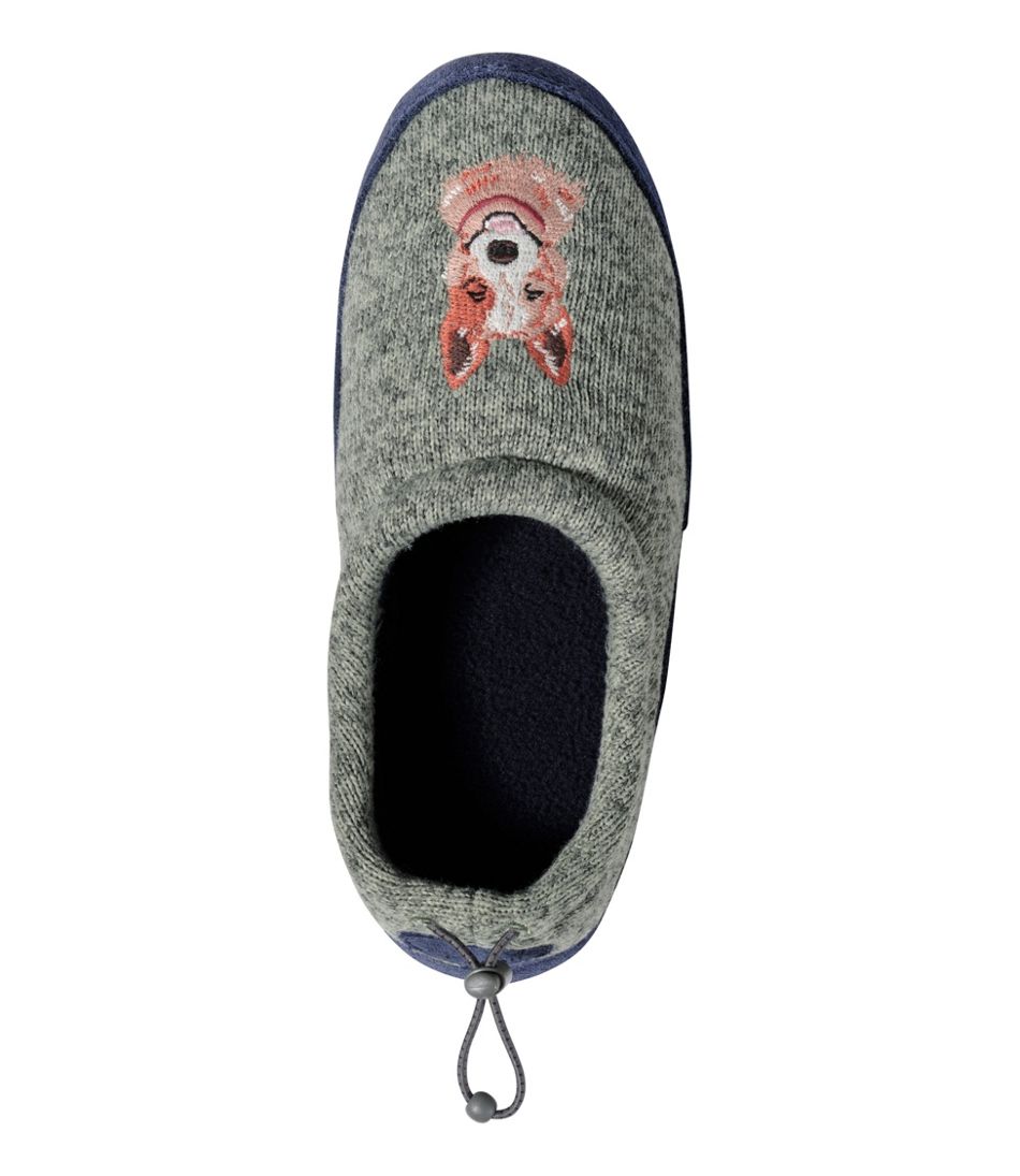 Kids' Sweater Fleece Slippers, Motif - L.L.Bean Trending