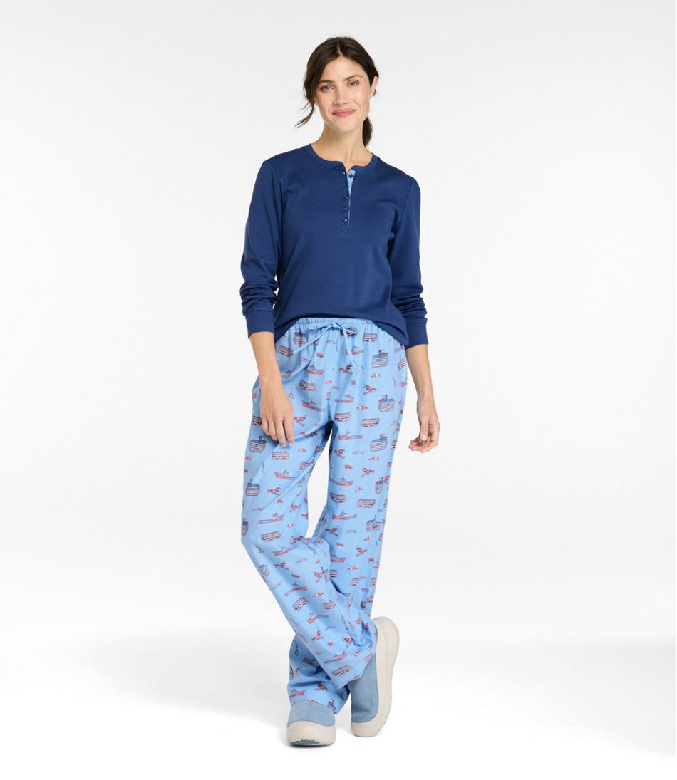Women's Cozy PJ Set, Print - L.L.Bean Latest