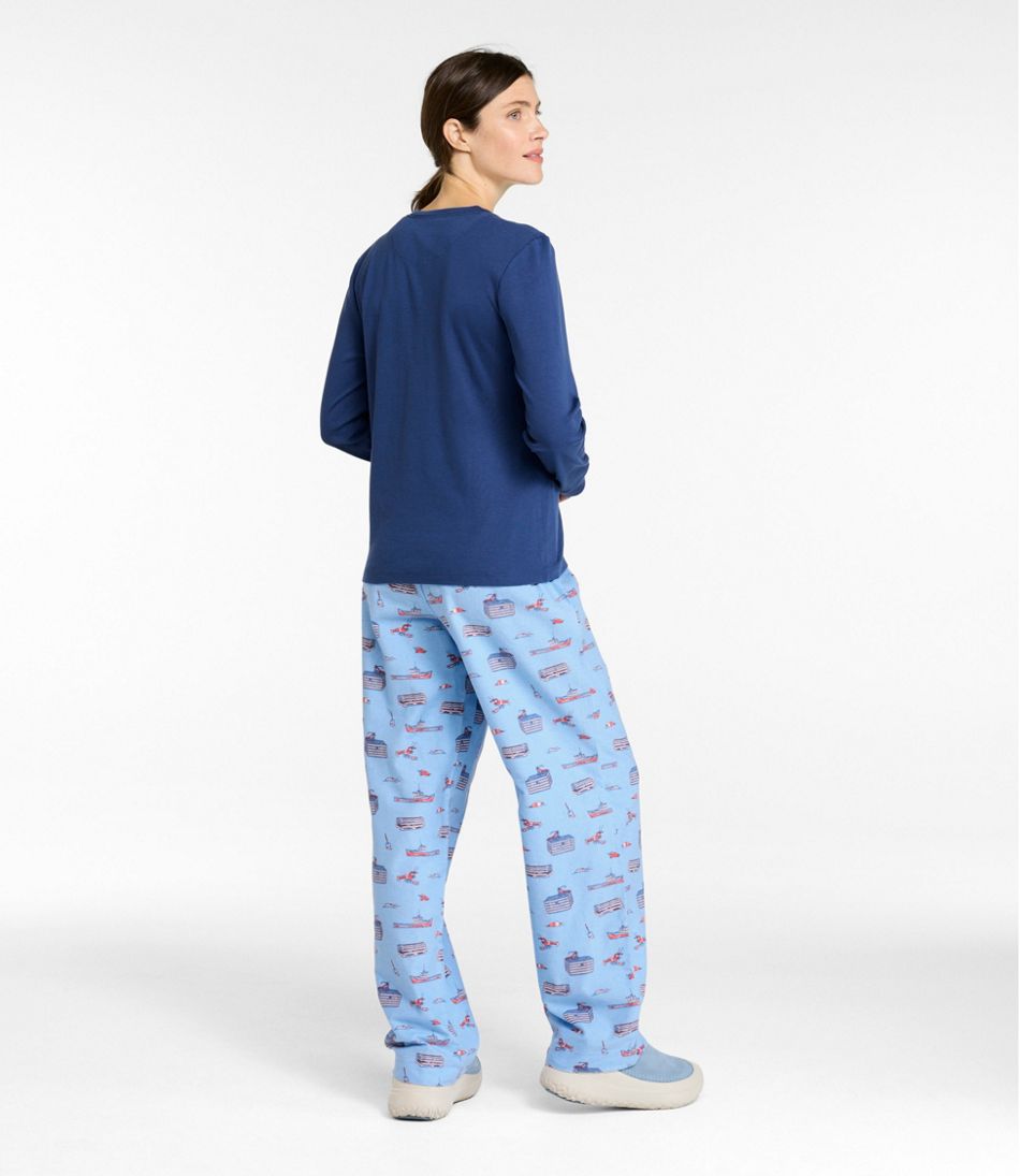 Women's Cozy PJ Set, Print - L.L.Bean Latest