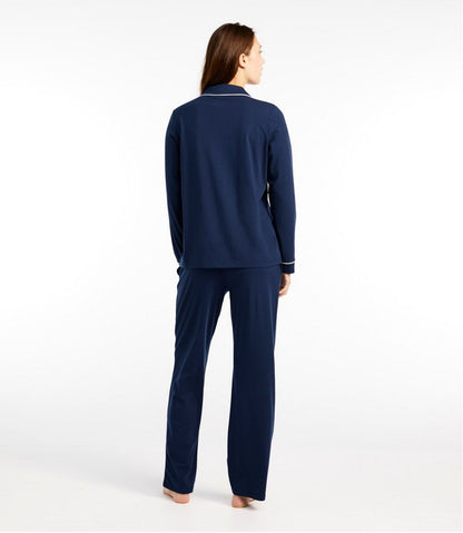 Women's Super-Soft Shrink-Free Pajama Set, Button-Front - L.L.Bean Customer Favorite