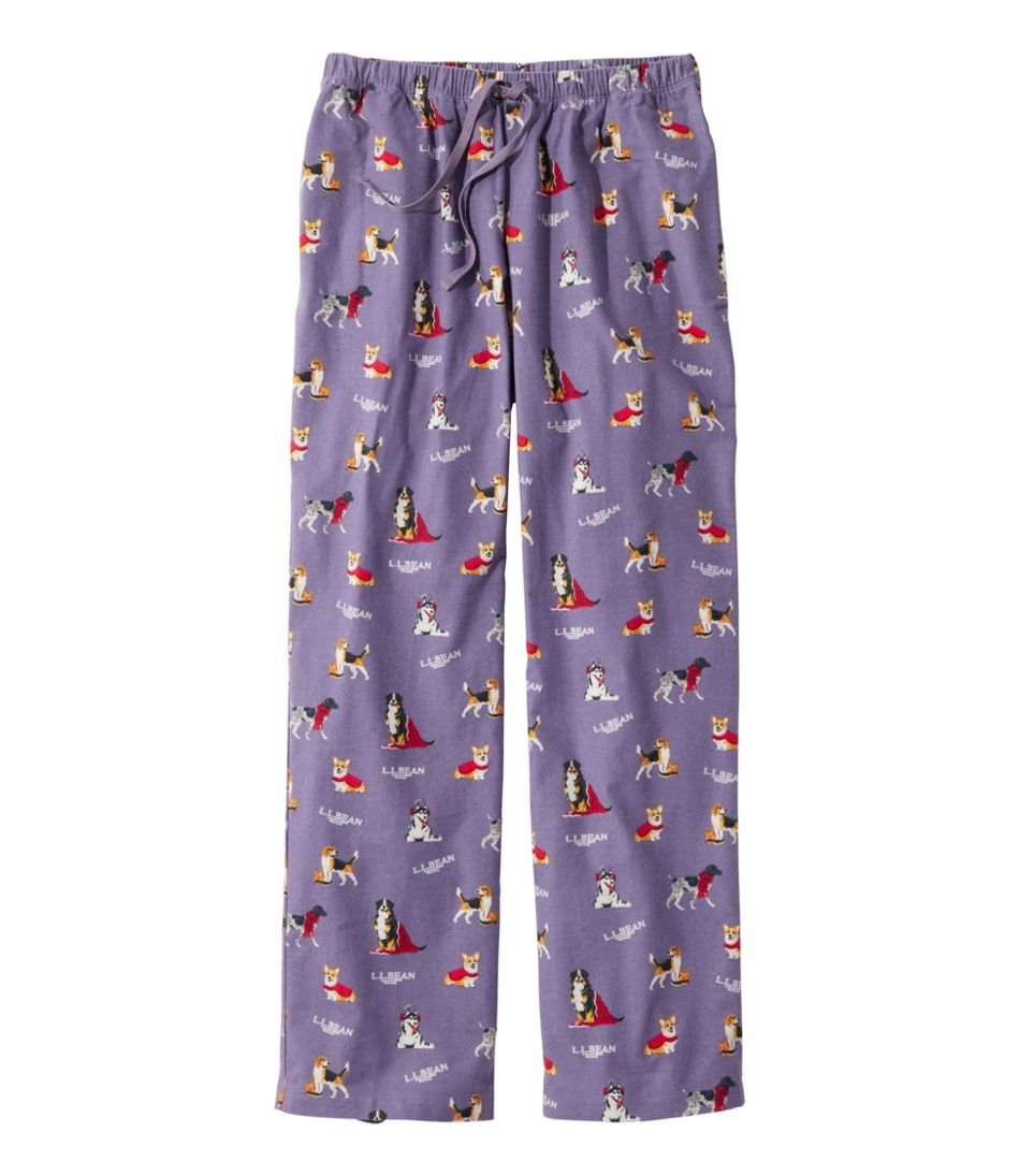 Women's L.L.Bean Flannel Sleep Pants, Print - L.L.Bean Premium