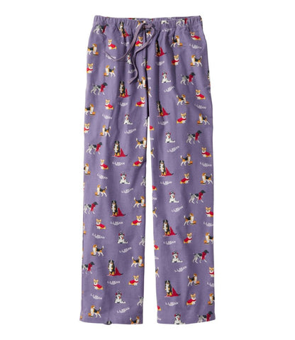 Women's L.L.Bean Flannel Sleep Pants, Print - L.L.Bean Premium