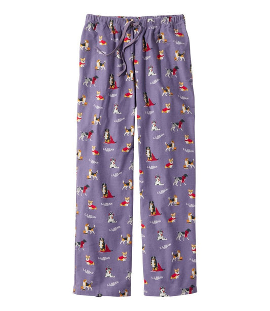Women's L.L.Bean Flannel Sleep Pants, Print - L.L.Bean Premium