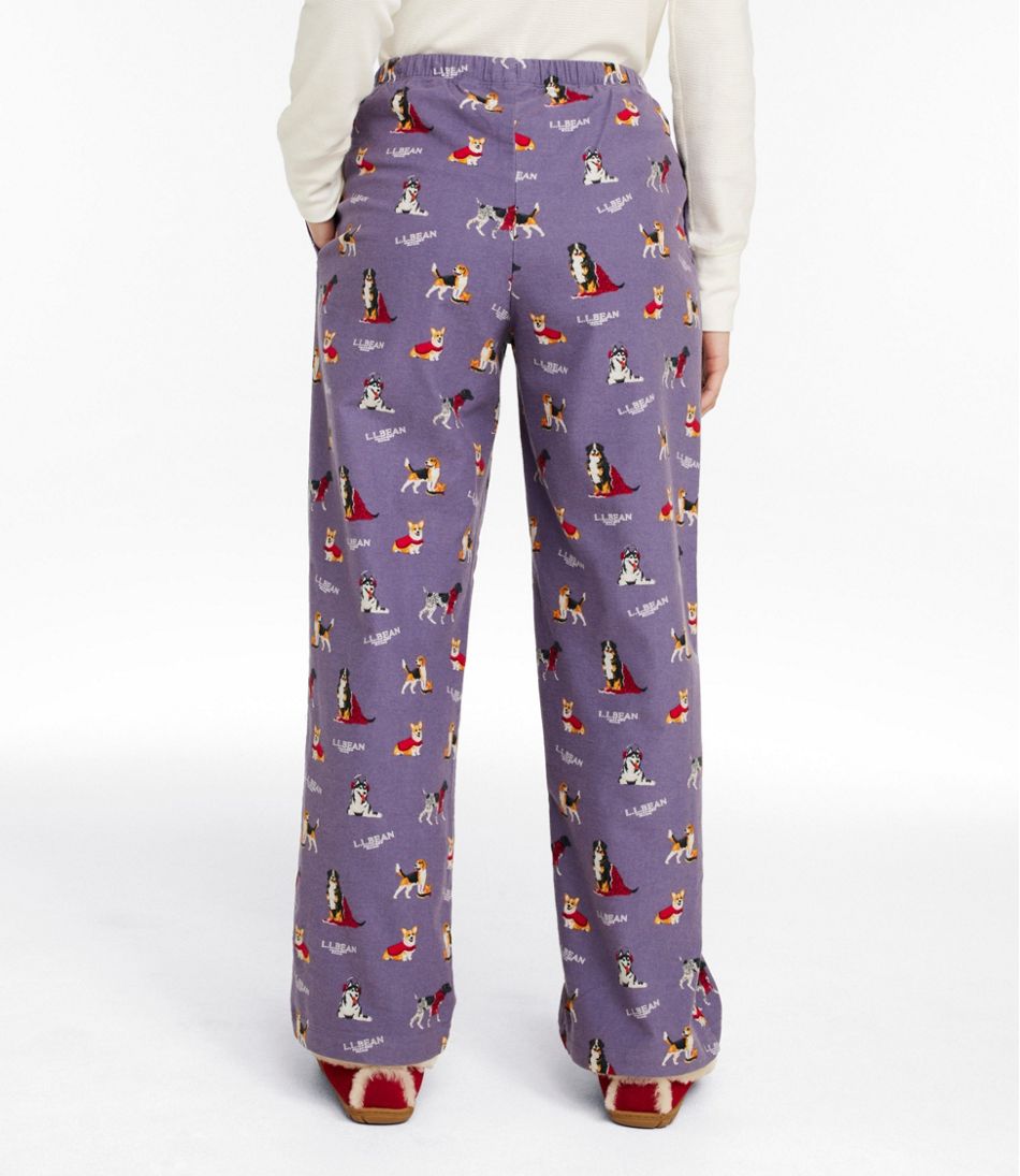 Women's L.L.Bean Flannel Sleep Pants, Print - L.L.Bean Premium