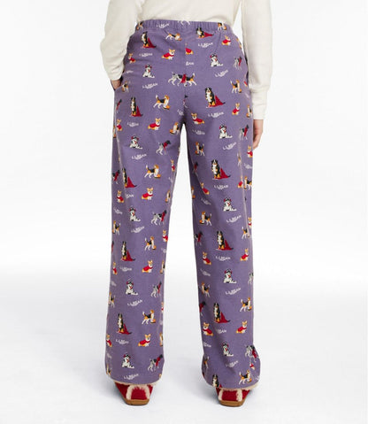 Women's L.L.Bean Flannel Sleep Pants, Print - L.L.Bean Premium