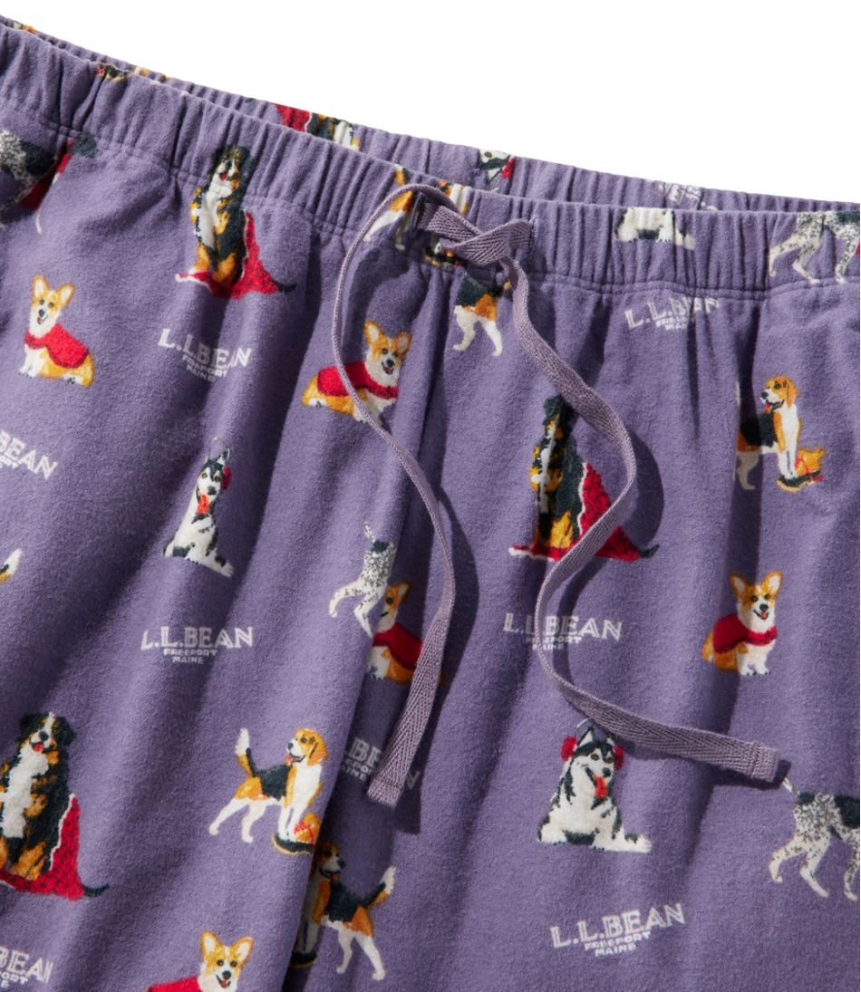 Women's L.L.Bean Flannel Sleep Pants, Print - L.L.Bean Premium