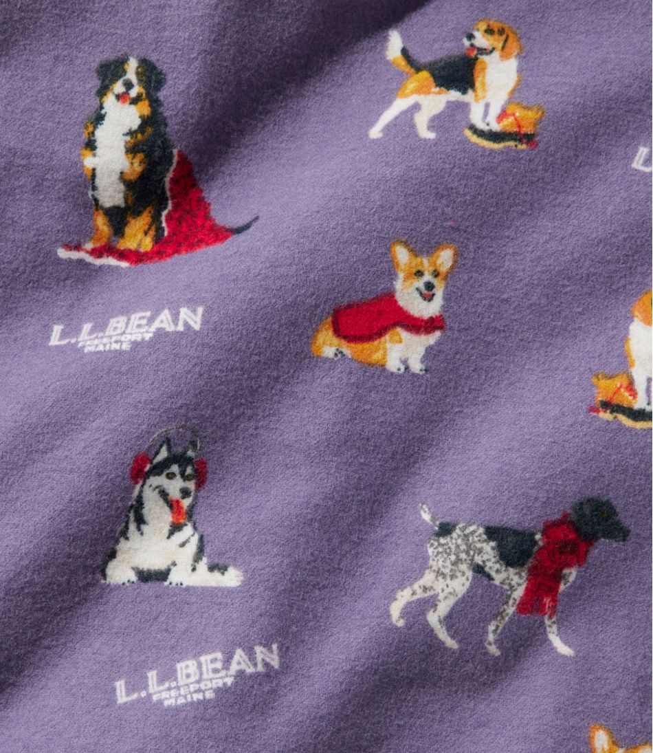 Women's L.L.Bean Flannel Sleep Pants, Print - L.L.Bean Premium