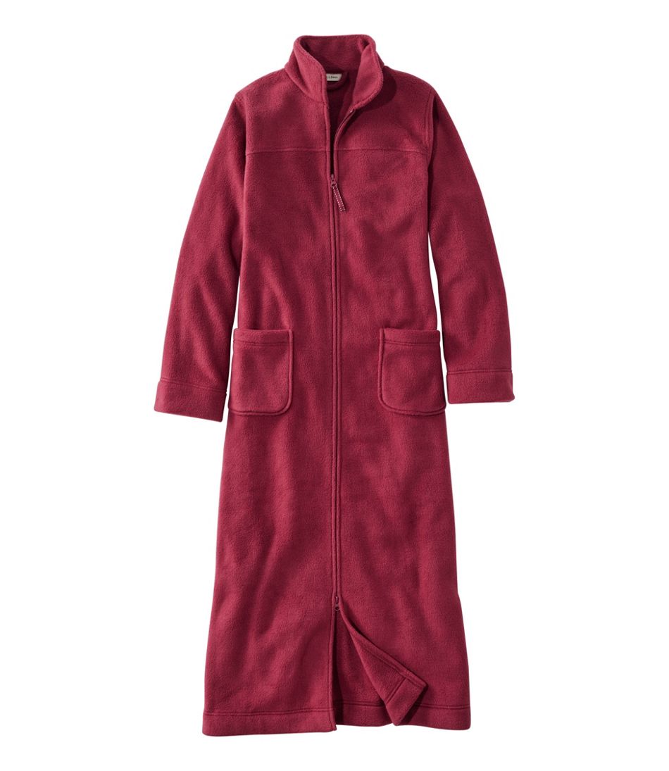 Women's Winter Fleece Robe, Zip-Front - L.L.Bean Popular