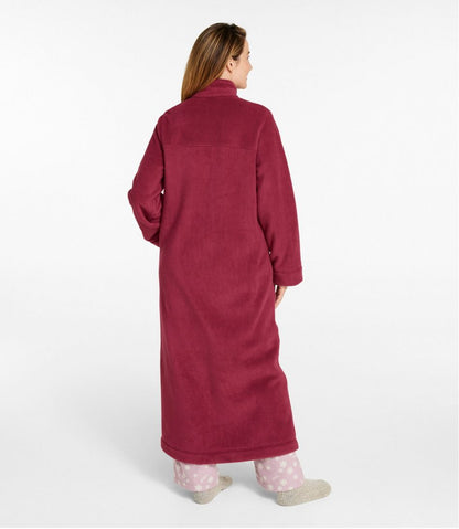 Women's Winter Fleece Robe, Zip-Front - L.L.Bean Popular