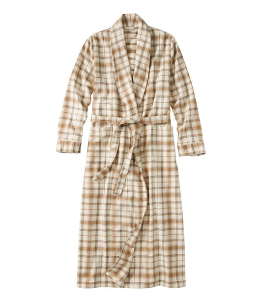 Women's Scotch Plaid Flannel Robe - L.L.Bean Trending