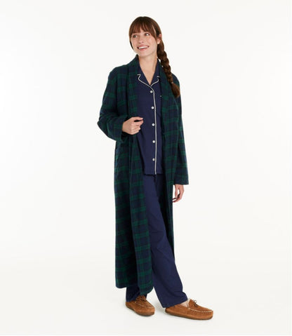 Women's Scotch Plaid Flannel Robe - L.L.Bean Trending