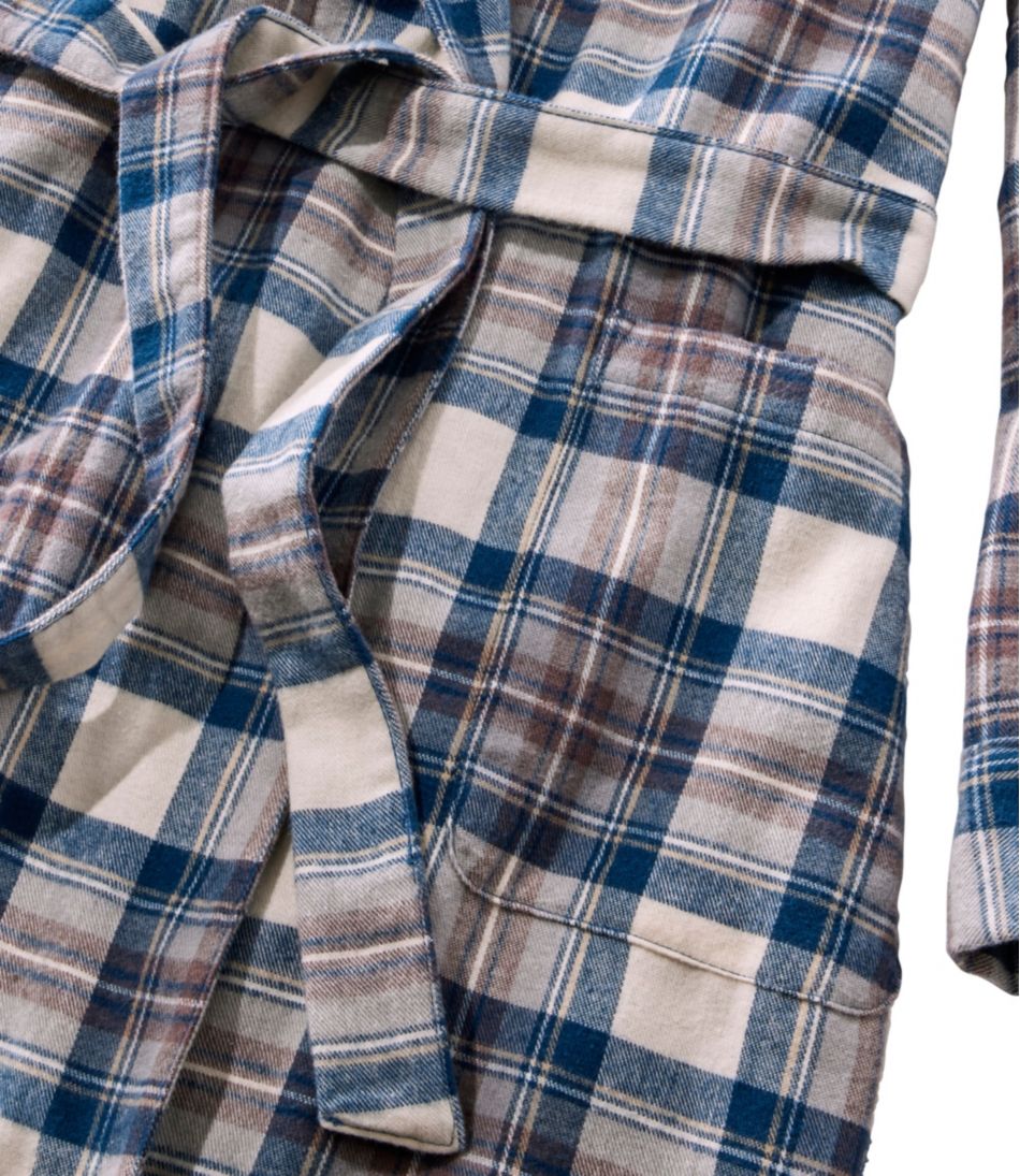 Women's Scotch Plaid Flannel Robe - L.L.Bean Trending