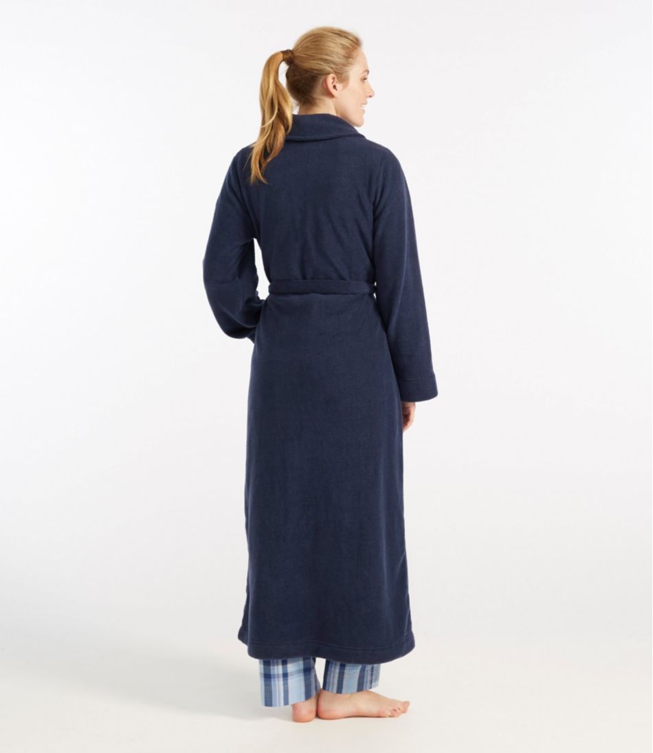 Women's Winter Fleece Robe, Wrap-Front - L.L.Bean Signature