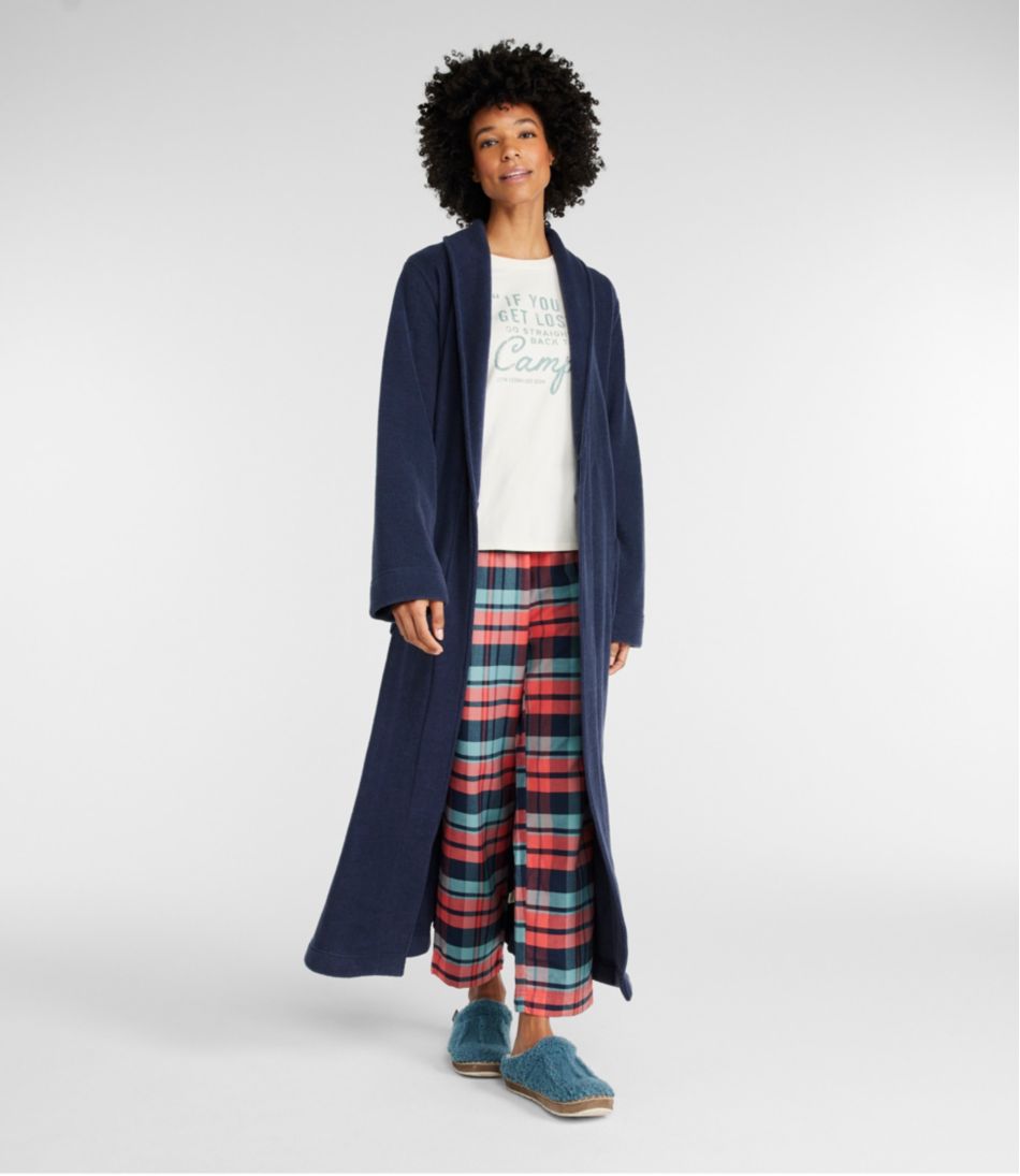 Women's Winter Fleece Robe, Wrap-Front - L.L.Bean Signature