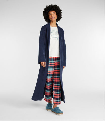Women's Winter Fleece Robe, Wrap-Front - L.L.Bean Signature