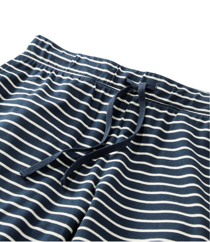 Women's Super-Soft Shrink-Free Button Front Pajama Set, Stripe - L.L.Bean Classic