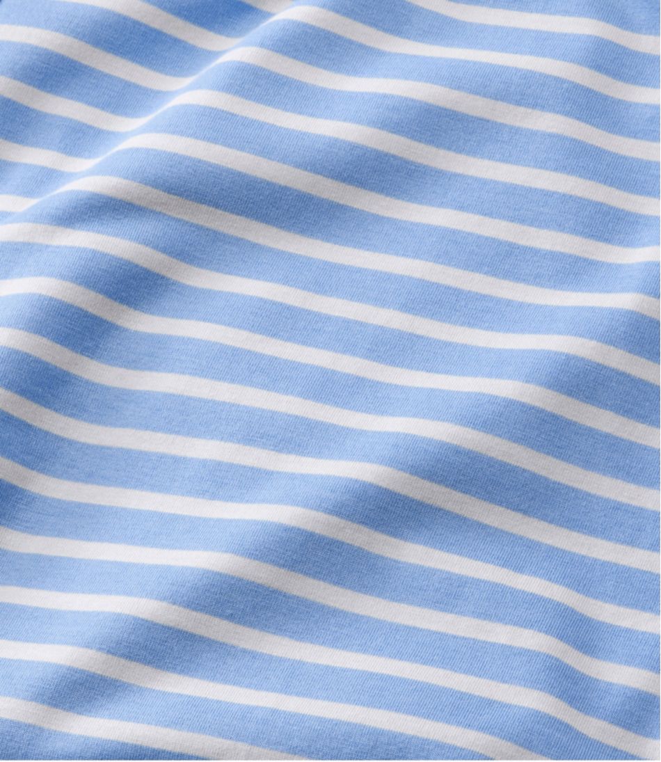 Women's Super-Soft Shrink-Free Button Front Pajama Set, Stripe - L.L.Bean Classic
