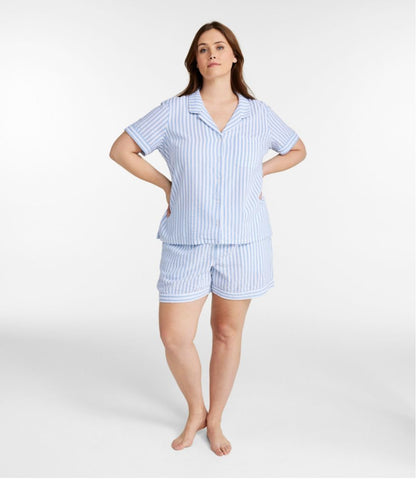 Women's Bean's Seacoast Seersucker Short Set - L.L.Bean Latest