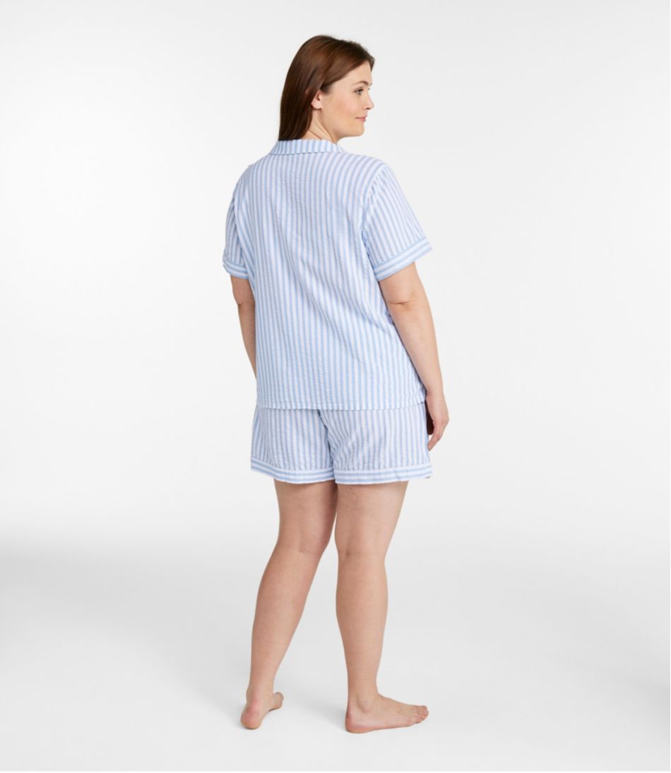 Women's Bean's Seacoast Seersucker Short Set - L.L.Bean Latest