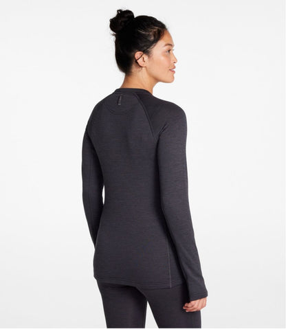 Women's L.L.Bean Midweight Base Layer Crew Top - L.L.Bean Customer Favorite