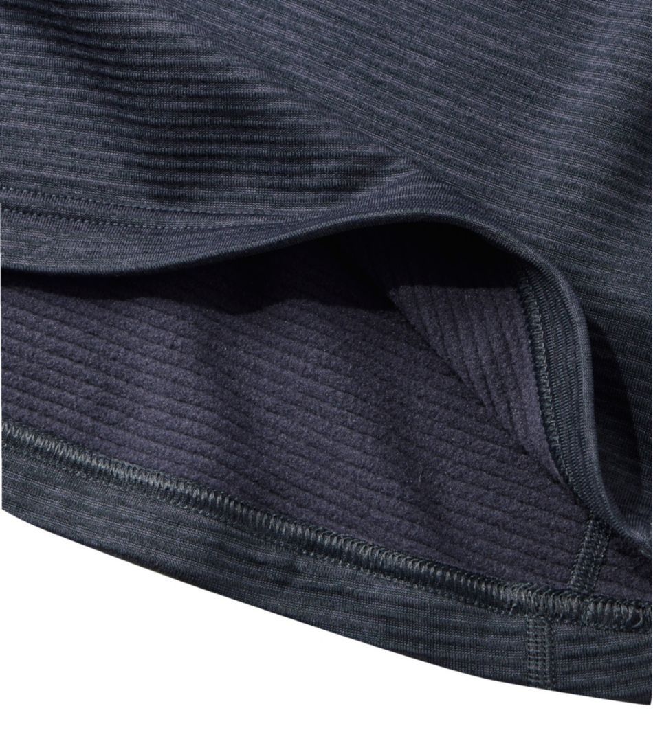 Women's L.L.Bean Midweight Base Layer Crew Top, 1/4 Zip - L.L.Bean Signature