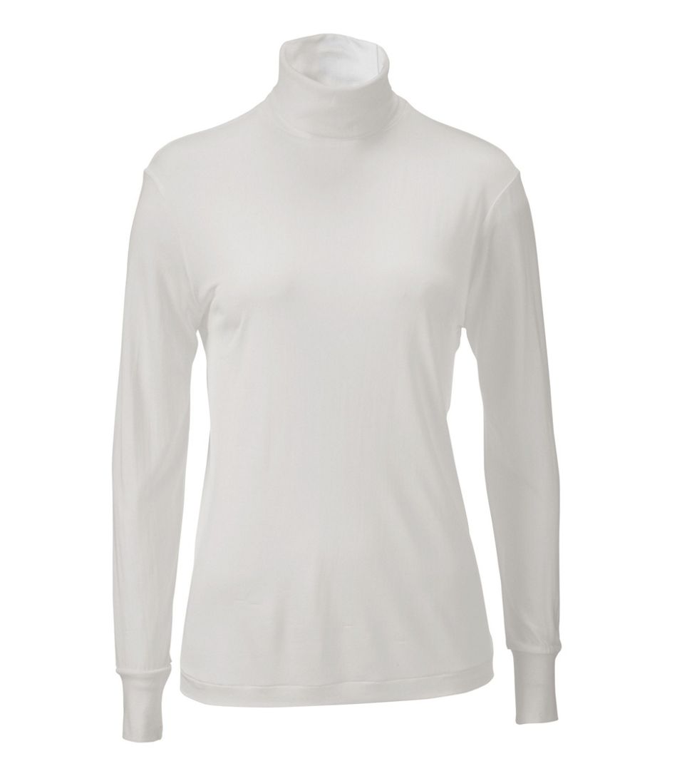 Women's Silk Underwear, Turtleneck - L.L.Bean Value
