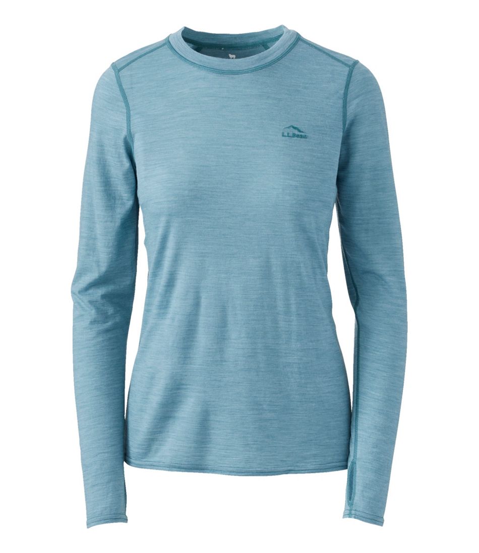 Women's Cresta Ultralight 150 Crew Top, Stripe - L.L.Bean Top Pick