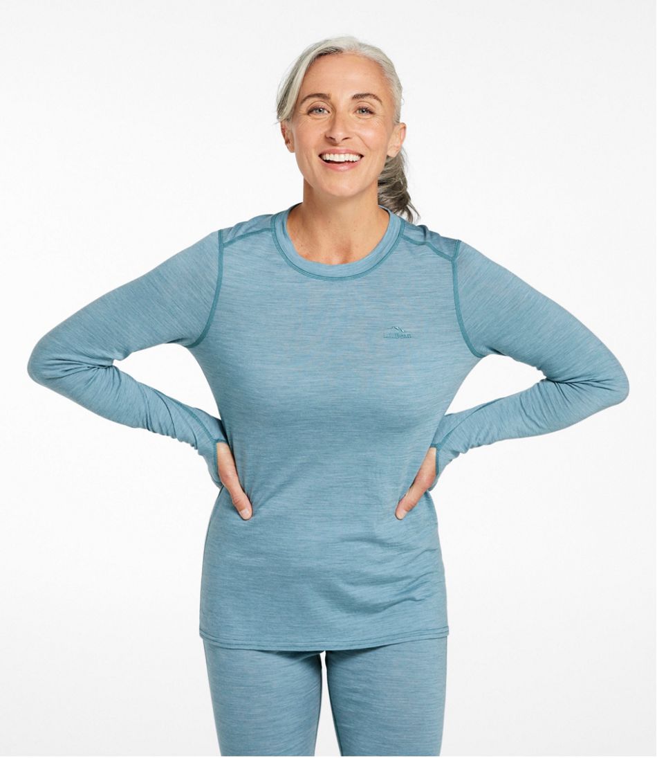Women's Cresta Ultralight 150 Crew Top, Stripe - L.L.Bean Top Pick