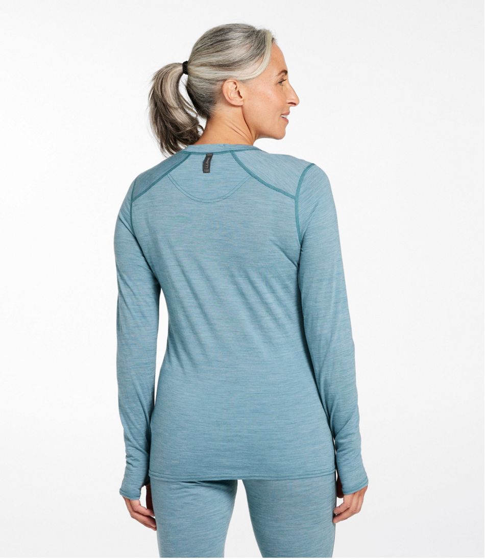Women's Cresta Ultralight 150 Crew Top, Stripe - L.L.Bean Top Pick