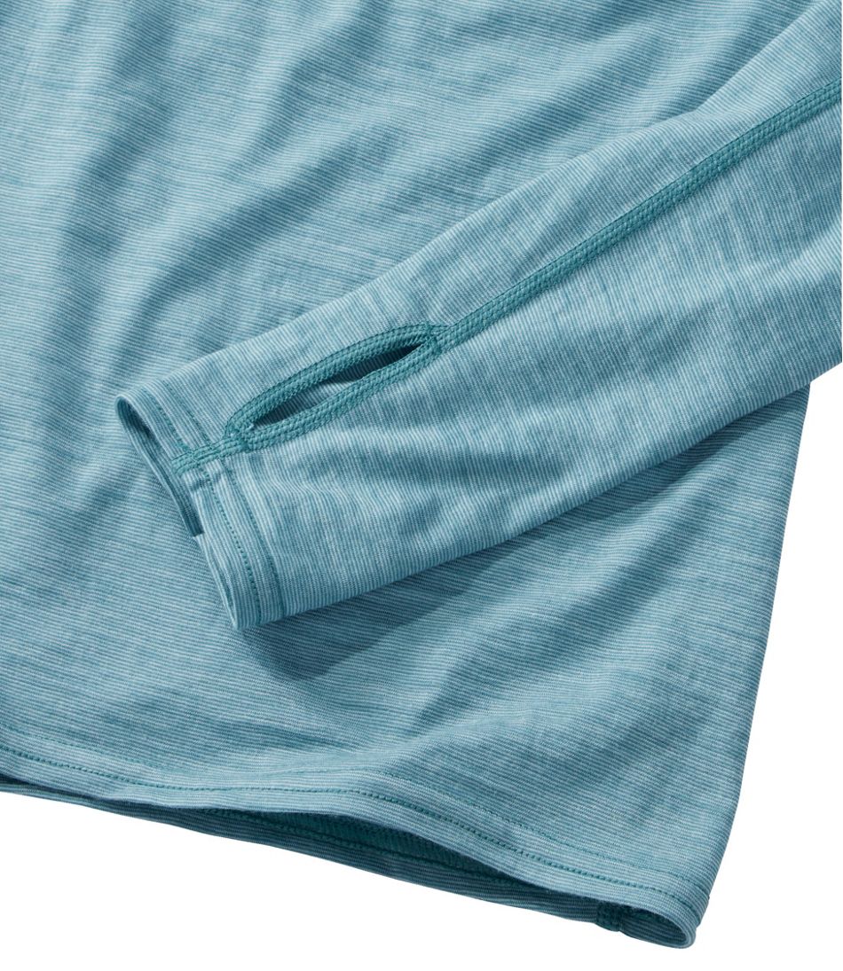 Women's Cresta Ultralight 150 Crew Top, Stripe - L.L.Bean Top Pick