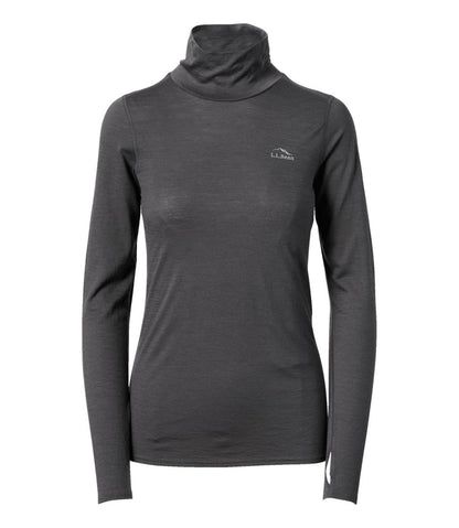 Women's Cresta Wool Ultralight 150 Turtleneck - L.L.Bean New