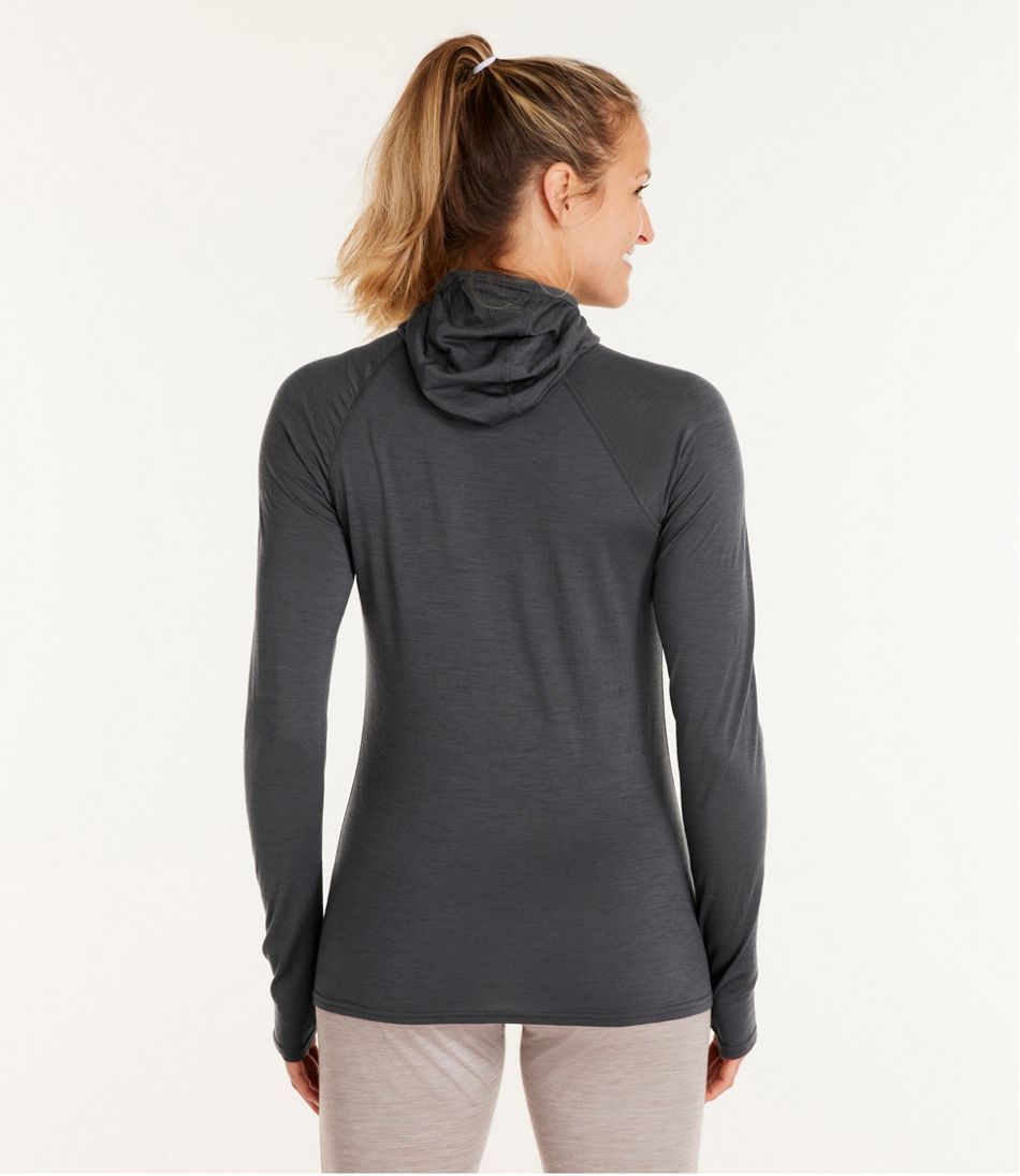 Women's Cresta Wool Ultralight 150 Base Layer, Hoodie - L.L.Bean Featured