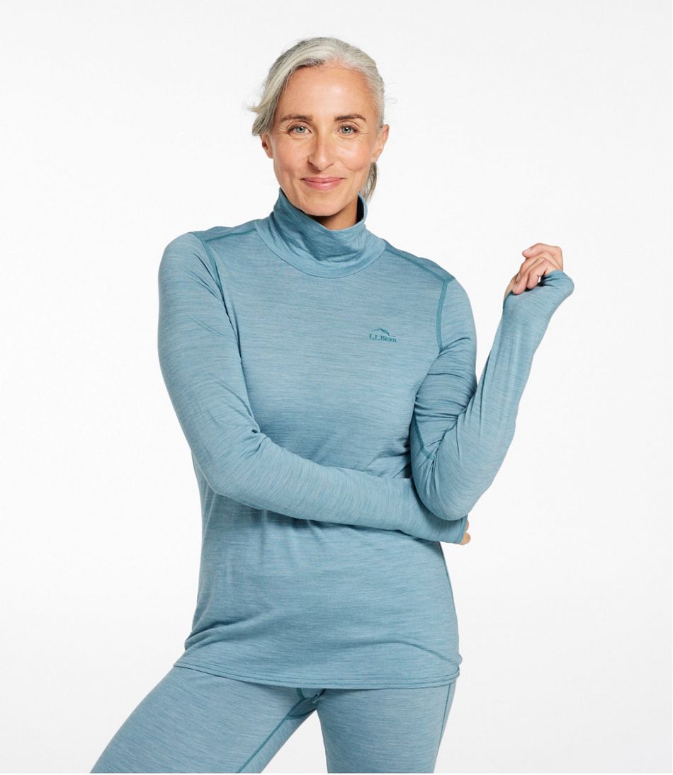Women's Cresta Ultralight 150 Turtleneck, Stripe - L.L.Bean Trending