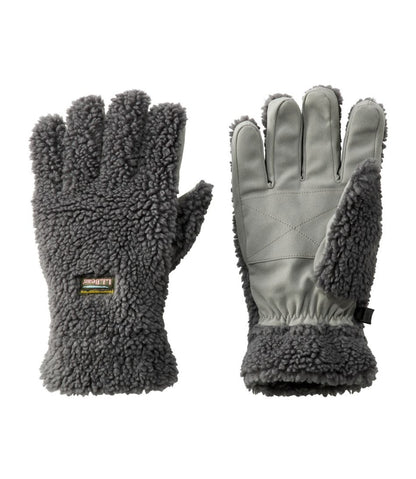 Adults' Mountain Pile Fleece Gloves - L.L.Bean Value