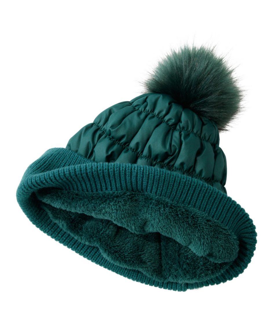 Women's Puffer Pom Hat - L.L.Bean Customer Favorite