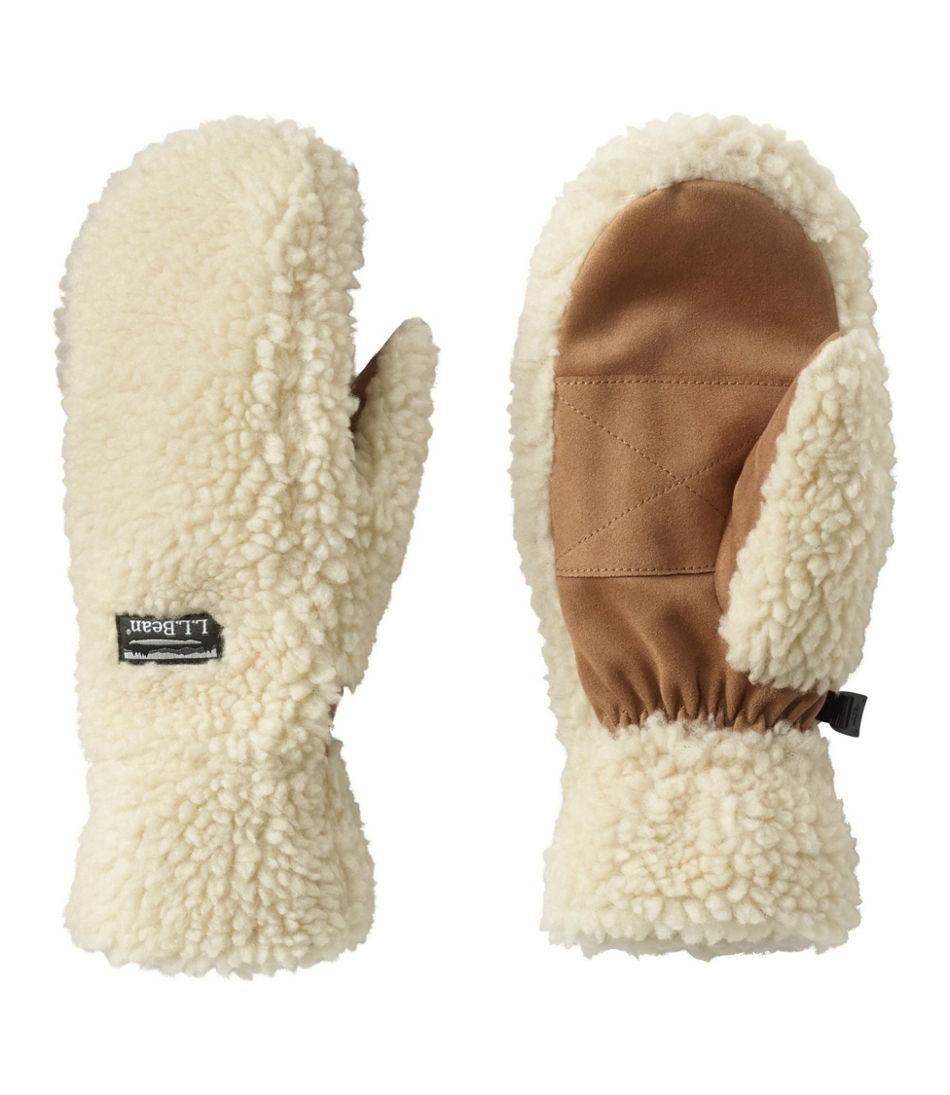 Women's Mountain Pile Fleece Mittens - L.L.Bean Premium